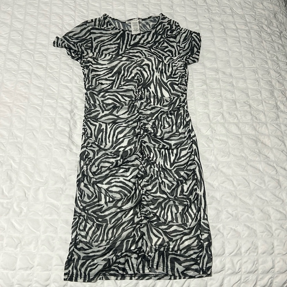 Animal print dress